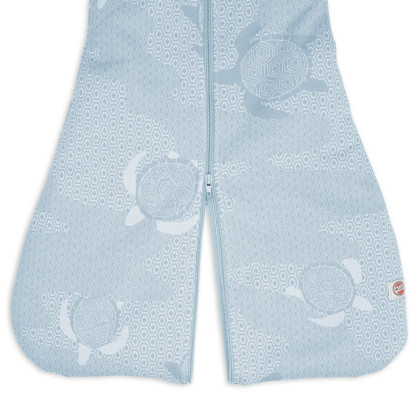 Spací pytel s rukávy Lodger Matcha Blue Fogg