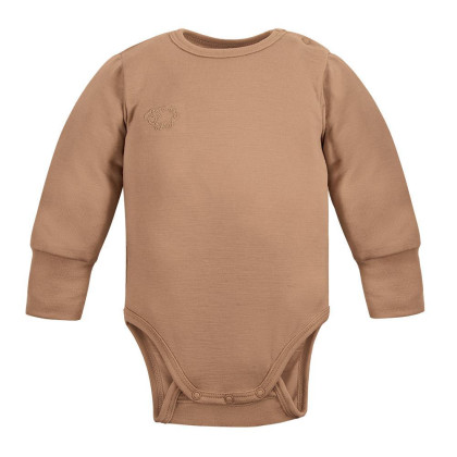 Merino body karamelové Eevi