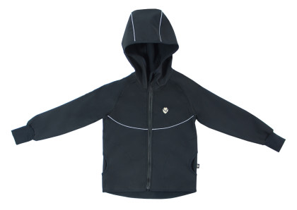 Dětská Soft bunda Black Emitex