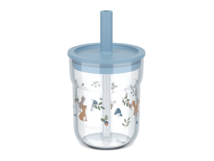 Kelímek s brčkem 250 ml Little Dutch