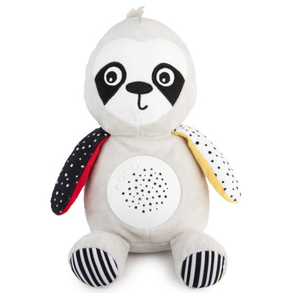 Senzorická hračka s melodiemi a projektorem 3v1 BabiesBoo lenochod Canpol babies