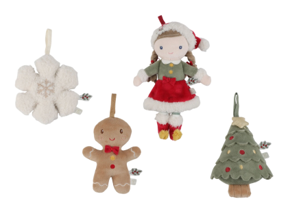 Vánoční ozdoby plyšové Rosa Little Dutch