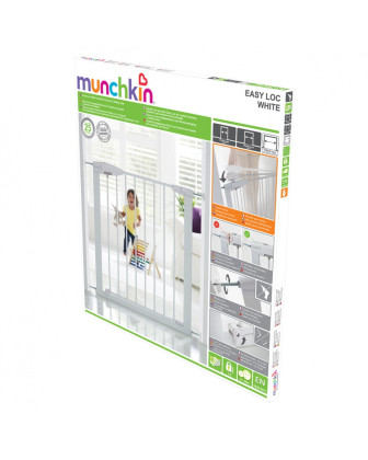 Dětská zábrana Easy Loc Bílá Munchkin