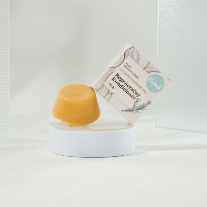 Regenerační tuhý kondicionér na suché a namáhané vlasy 50g Kvitok