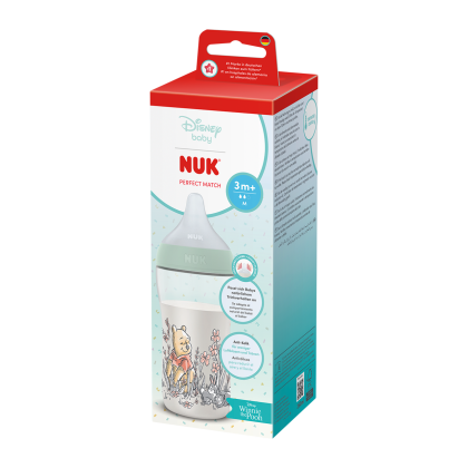 Láhev s kontrolou teploty Perfect Match Disney 260 ml Nuk