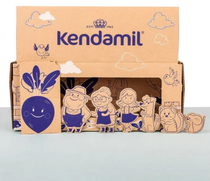 Kendamil Premium 3 HMO+ (3×800 g), pohádkové balení s divadlem O veliké řepě
