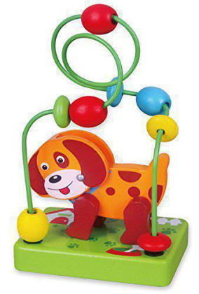 Dřevěný labyrint zvířátko Viga