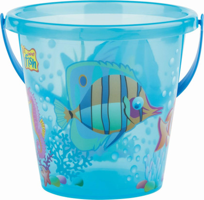 Androni Kyblík rybičky průhledný - průměr 17 cm