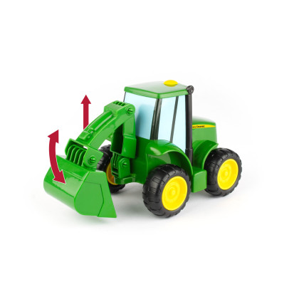 Traktor Johnny s tahačem 37 cm JD Kids John Deere