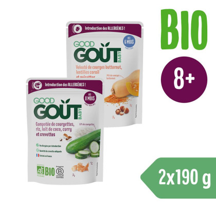 Good Gout BIO Kapsičky nové chutě (2× 190 g)