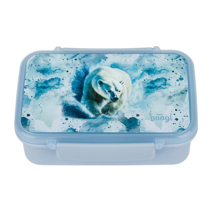 Box na svačinu s přihrádkami Polar Baagl