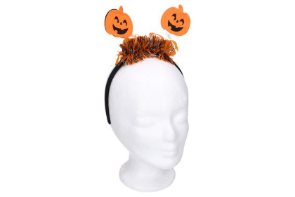Set karneval - čelenka s ozdobou dýně