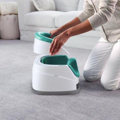 INGENUITY Podsedák na jídelní židli 2v1 Baby Base 6m+, do 22 kg