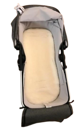 Oboustranná vložka do kočárku merino vlna a bio-bavlna