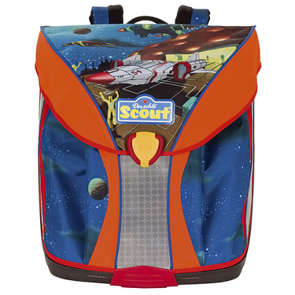 Školní batoh Scout - Vesmírná raketa
