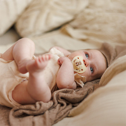 Dudlíky silikonové anatomické 0 - 6 m, 2 ks BabyOno