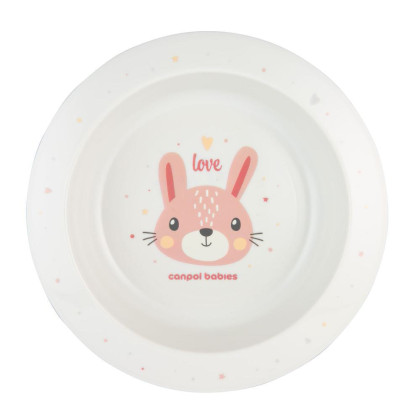 Plastová miska Cute Animals 270 ml Canpol babies