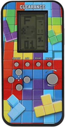 Digitální hra Brick Game - padající kostky hlavolam