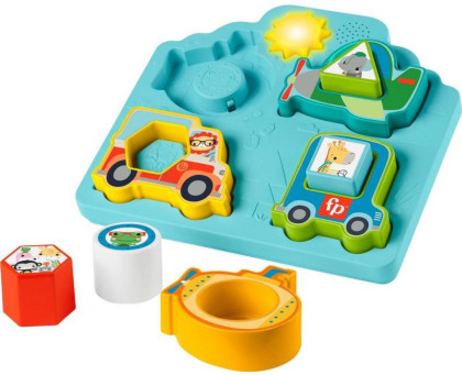 Puzzle dopravní prostředky se zvuky Fisher Price