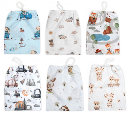 Bavlněný pytlík na přezůvky 40×32 cm 