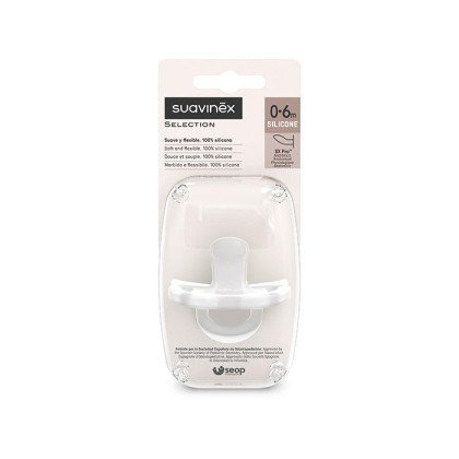 Šidítko anatomické silikon 0-6 m SX PRO Colour Essence Suavinex