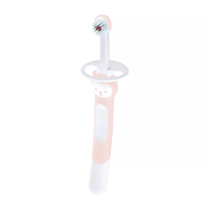 Mam Training Brush - dětský zubní kartáček 5m+ s bezpečnostním krytem