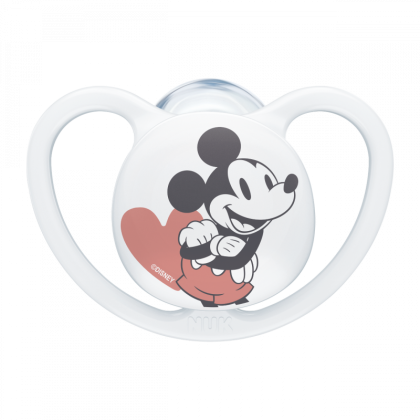 Silikonové šidítko Dudlík Space Disney Mickey Mouse Vel. 6-18 m Nuk