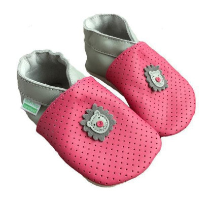 Kožené capáčky Barefoot Vel. XL (18-24 měs.) Hopi Hop