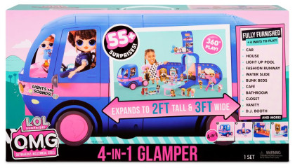 L.O.L. Surprise! Karavan 4v1 elektrizující modrý