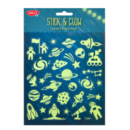 Svítící samolepky 