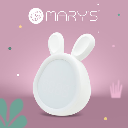 Budík zajíc bílý Mary's