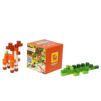 Pixel "Utajené zvířátko" 15177 Cubika - dřevěná 3D stavebnice