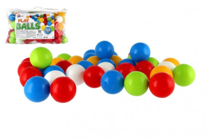 Míčky do hracích koutů 6 cm 100 ks 24 m+