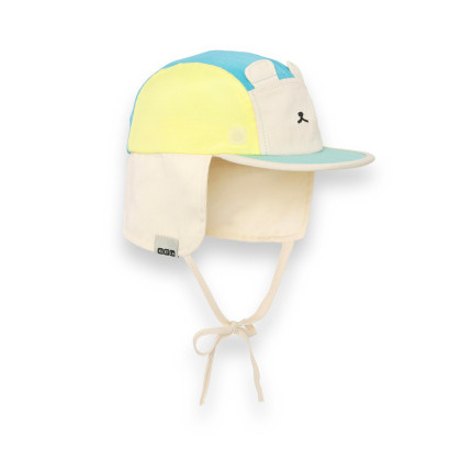 Kšiltovka s UV ochranou a ochranou krku Bear Blue KiETLA FUN OURS‘ON