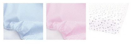 Bavlněné prostěradlo do postýlky 60 x120 cm Mamo Tato