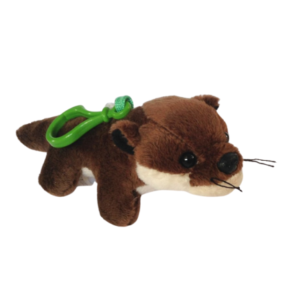 Plyšová vydra klíčenka