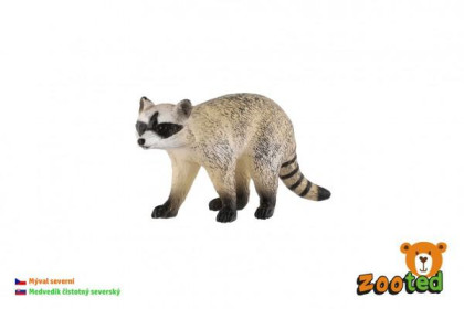 Mýval severní zooted plast 8 cm