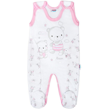 Kojenecké dupačky New Baby Bears Růžové