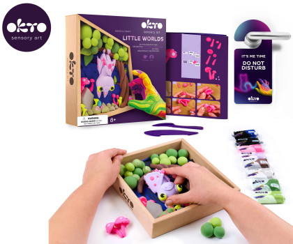 OKTO Modelování Malý svět v rámečku motiv "Netopýr"