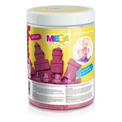 MEGApísek růžový 1 kg