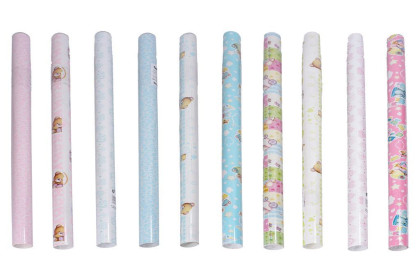 Balící papír 0,7x2 m DĚTSKÝ MIX