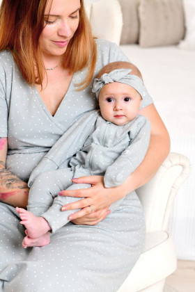 Dětská čelenka Dots Moniel 0-24 měsíců