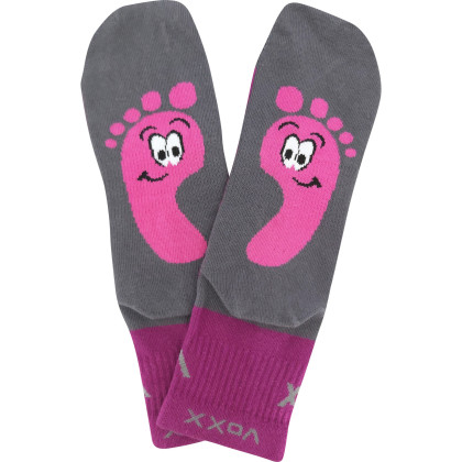 Ponožky dětské anatomicky tvarované Barefootik dívčí mix B (3 páry)