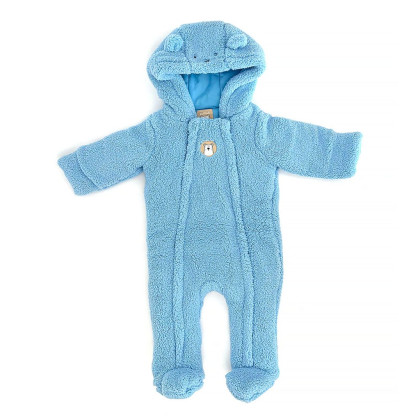 Zimní chlapecká kojenecká kombinéza Pidilidi Blue