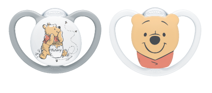 Dudlík Perfect Match Air Medvídek Pú 6-18 m 1 ks v boxu Nuk