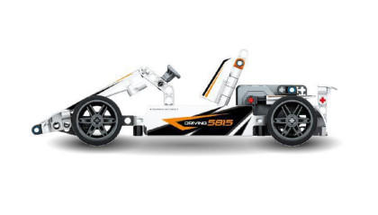 Stavebnice formule 187 dílků na zpětné natažení iM.Master