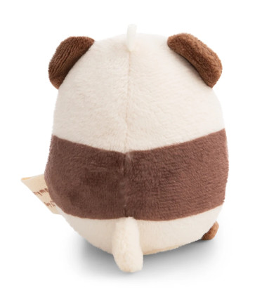 Plyšová MyMochi Panda Kono 8 cm v kostýmu popcorn s čokoládou v dárkovém balení Nici