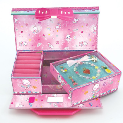 Šperkovnice kufřík - kočička