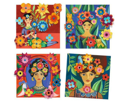 Inspired by Frida Kahlo Djeco