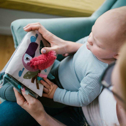 Senzorická knížka Safari Babyono